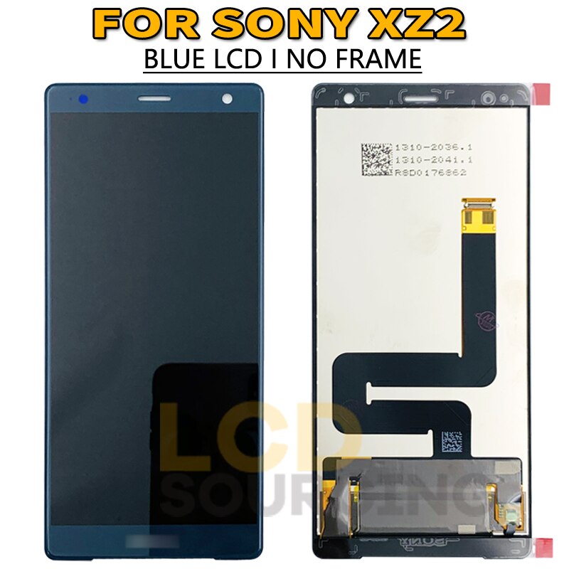 5.7 Inch Lcd Display Voor Sony Xperia XZ2 H8216 H8266 H8276 H8296 Touch Screen Digitizer Vergadering Vervanging Voor Sony XZ2 lcd