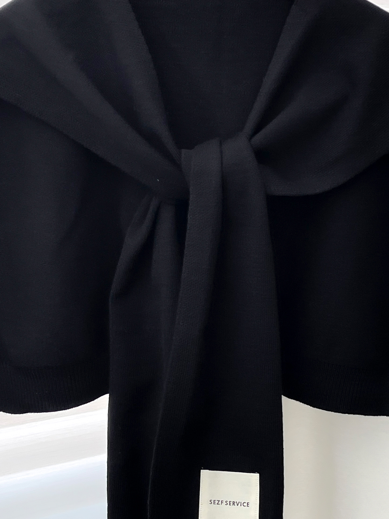 Bufanda chal de punto de Color liso para mujer, capas de otoño e invierno con camisas, ropa de invierno a la , bufandas decorativas para mujer