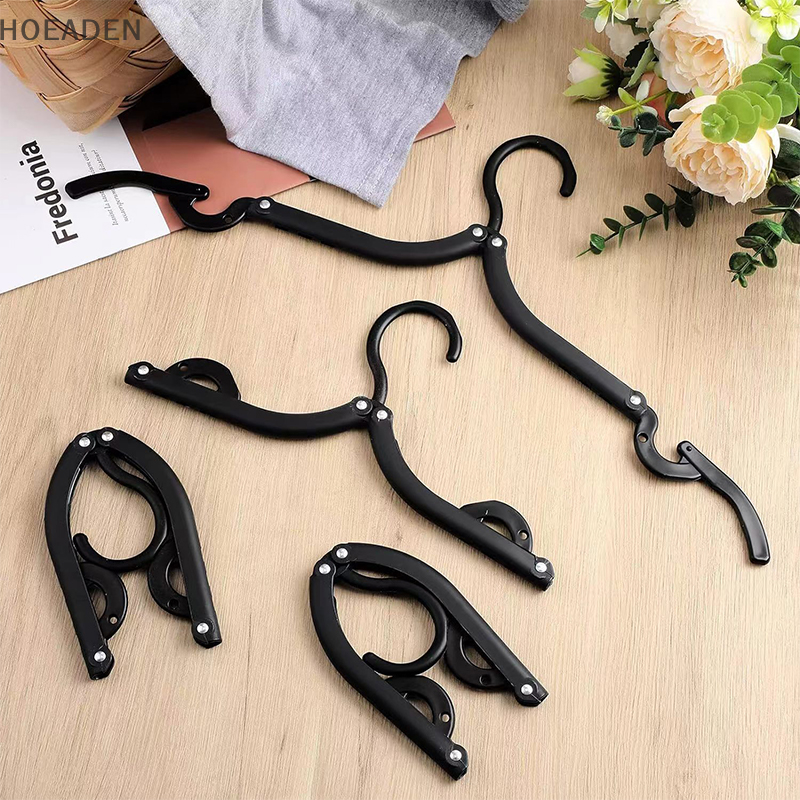 Perchas de viaje de 20 piezas, organizador de perchas de viaje plegable portátil, accesorios de plástico para crucero, estante colgante de ropa esencial