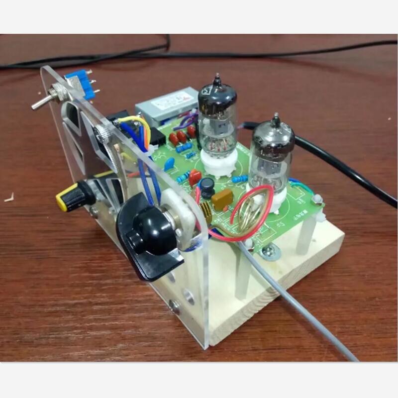 110V 220VElectronic Vacuum Tube Super Regenerative FM Tube Radio Receiver Kits 6J1+6J1DIY Entry-level preferred product