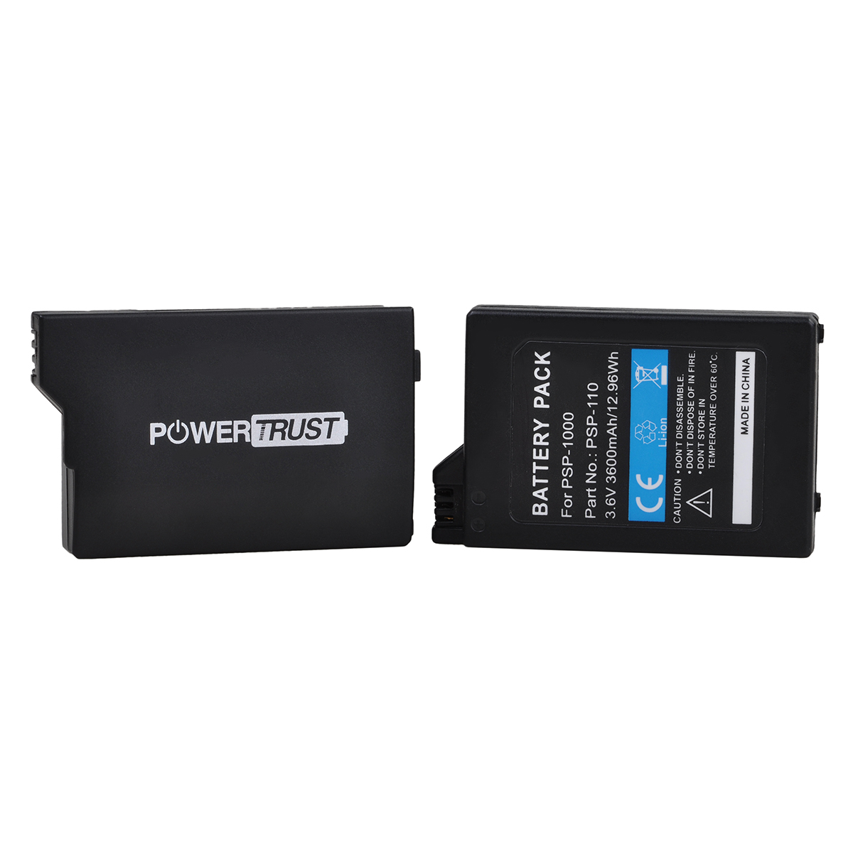 3600mAh PSP1000 Battery / PSP-1000 Battery Charger for Sony PSP-110 PSP-1001 PSP 1000 PlayStation Handheld Console: 2x Battery