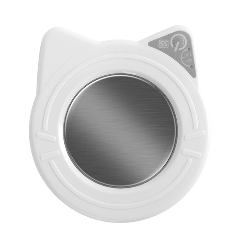 Cute Coffee Mug Warmer Pad & Cups Electric Power Cup Warmer Heating Pad: F