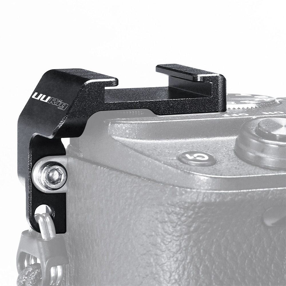 UURig telecamera convertitore Adattatore di Montaggio per la Luce del portato Microfono di Espansione Compatibile per Sony A6400 Accessori Fotografia in studio