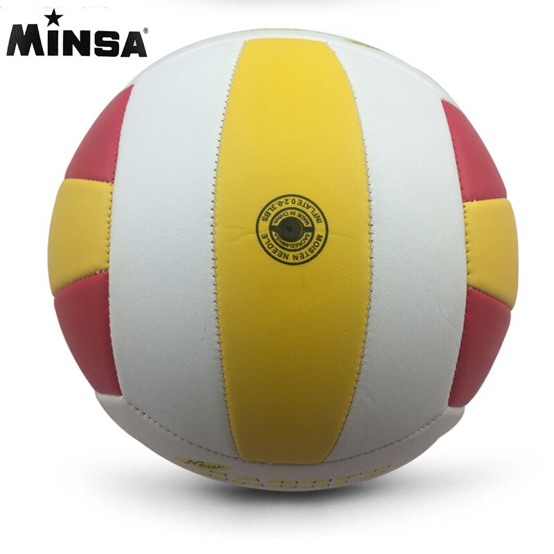 MINSA Retail MVB-001 Soft Touch Volleybal bal,, size5 Volleybal Gratis Met Net Bag + Naald