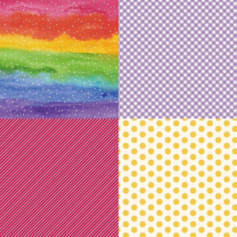 24Pcs/Lot Fox Retro Material Papers DIY Scrapbooking Album Diary Decorative Paper Scrapbooking Paper