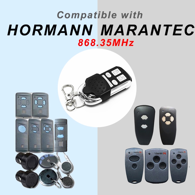 868 MHz Clone Remote Control Copy Duplicator For HORMANN 868 Blue Button/ Marantec 868.3mhz/ Berner Garage Door Gate