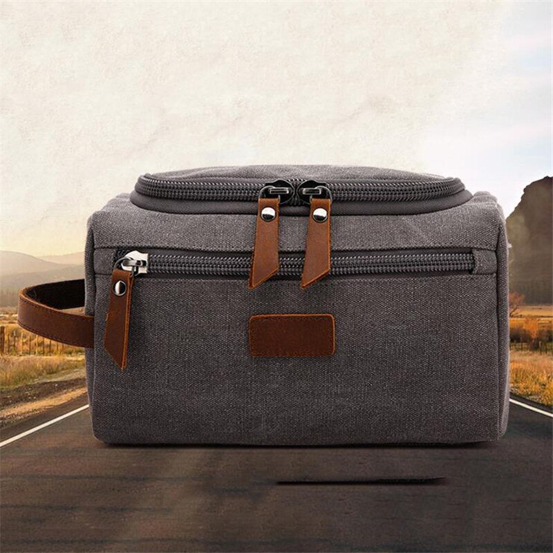 Unisex kortreise vanntett vaskepose pakkepose multifunksjon reiseoppbevaringsveske håndveske praktisk håndveske