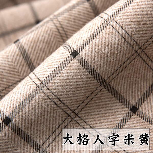 50Cm * 150Cm/Stuk, Half Size Verdikte Kasjmier Als Tweed Doek, Jas, Broek, jurk Stof, Diy Handgemaakte Materiaal: 14