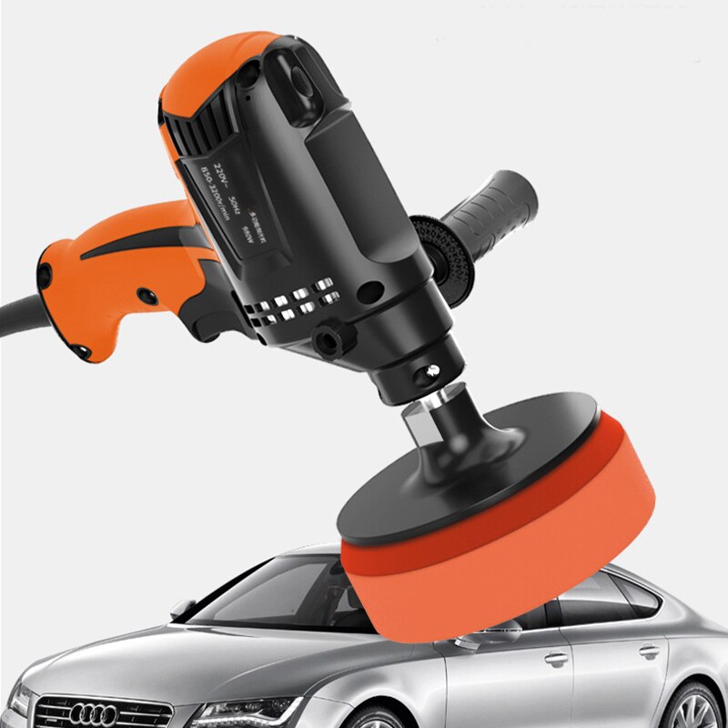 Sechs Gänge Einstellbare Geschwindigkeit Schleifer Auto Pflege Polnischen Werkzeug Puffer Elektrische Auto Polieren Maschine Polierer Für Auto Schleifen Maschine