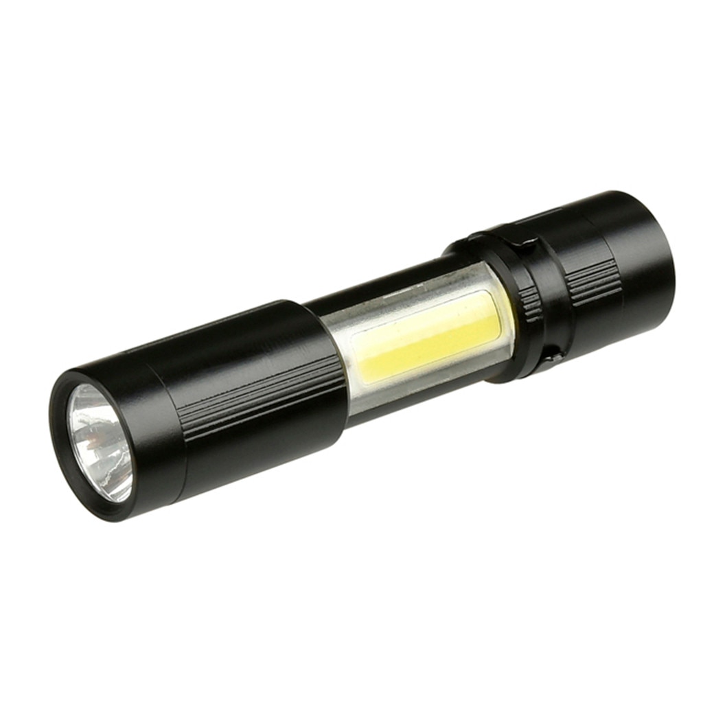 Outdoor&Sport LED Flashlight Mini Flashlight XPE LED COB Torch Lamp Clip Penlight 1xAAA Powered 4 Modes