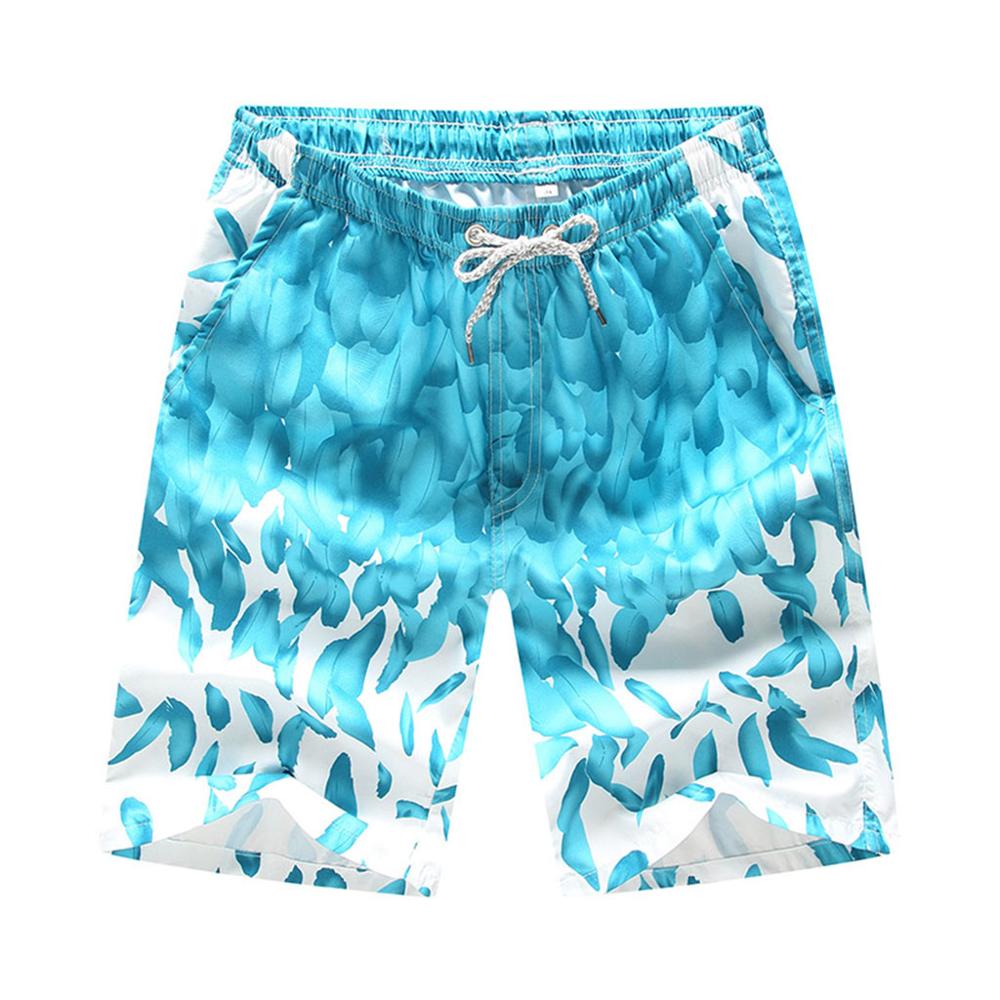 Beach Short Board Surf Mens Swimwear Trunks Fast-drying Men's Color Shorts Swimming Beach Shorts Flower Surfboard Shorts