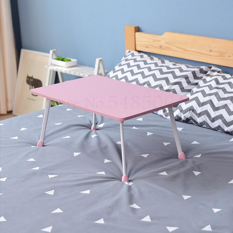 Bedroom Lazy Mobile Computer Made Desk Bed Table Folding College Dormitory Bed Desk Bay Window Small Desk