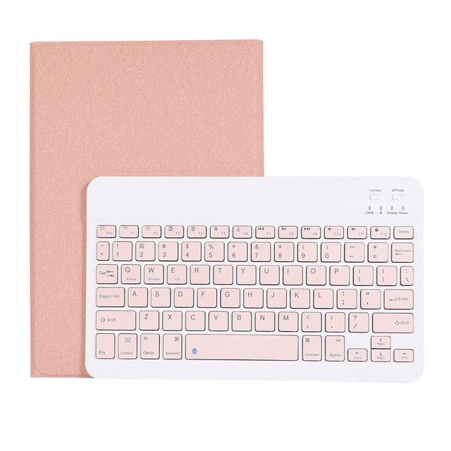 Etui til huawei matepad  t10s t10 t 10 trådløst bluetooth tastatur teclado til huawei matepad 10 4 honor  v6 magnetisk cover til tablet: Pink nøgleetui