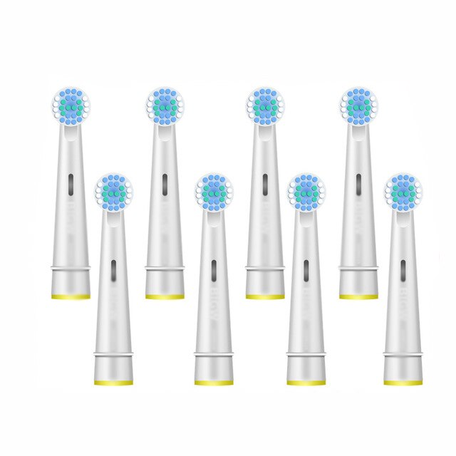 5pc/lot Simply Clean Replacement Toothbrush Heads Electric Toothbrush Soft Bristles Brush Head 6 Styles Electric Toothbrush Head: Standard type