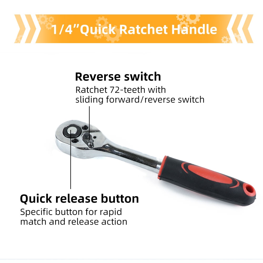 46 PCs Set Wrench Hand Tool Set Car Repair Tool Kit Set Home Mechanical Tools Ratchet Torque Wrench Socket Garage Tools Box Set