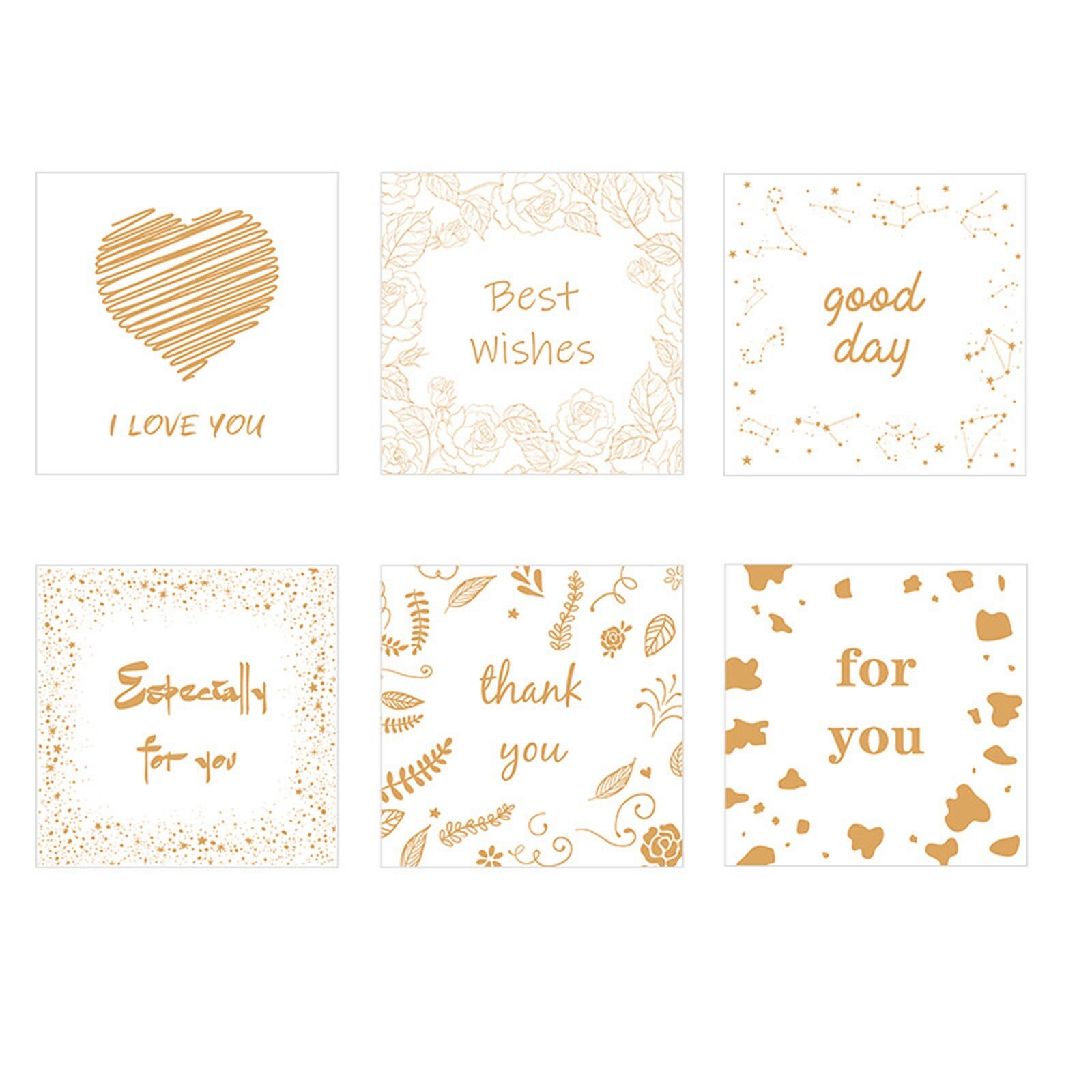 Enveloppes de cartes de vœux de saint-valentin, enveloppe solide, décoration de romantiques, de remerciement d'anniversaire, DIY bricolage, cartes de vœux de: D1set