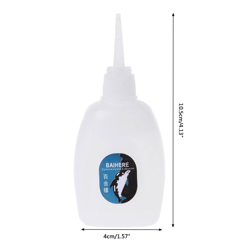 & Onmiddellijke Sterke Super Lijm 502 Cyanoacrylate Lijm Hout Rubber Lederen Craft Nov.8
