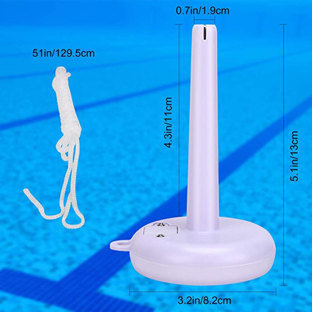 Solar Powered Swimming Pool Thermometer Digital Pool Floating Shatter Resistant Measurement & Analysis Instruments TB