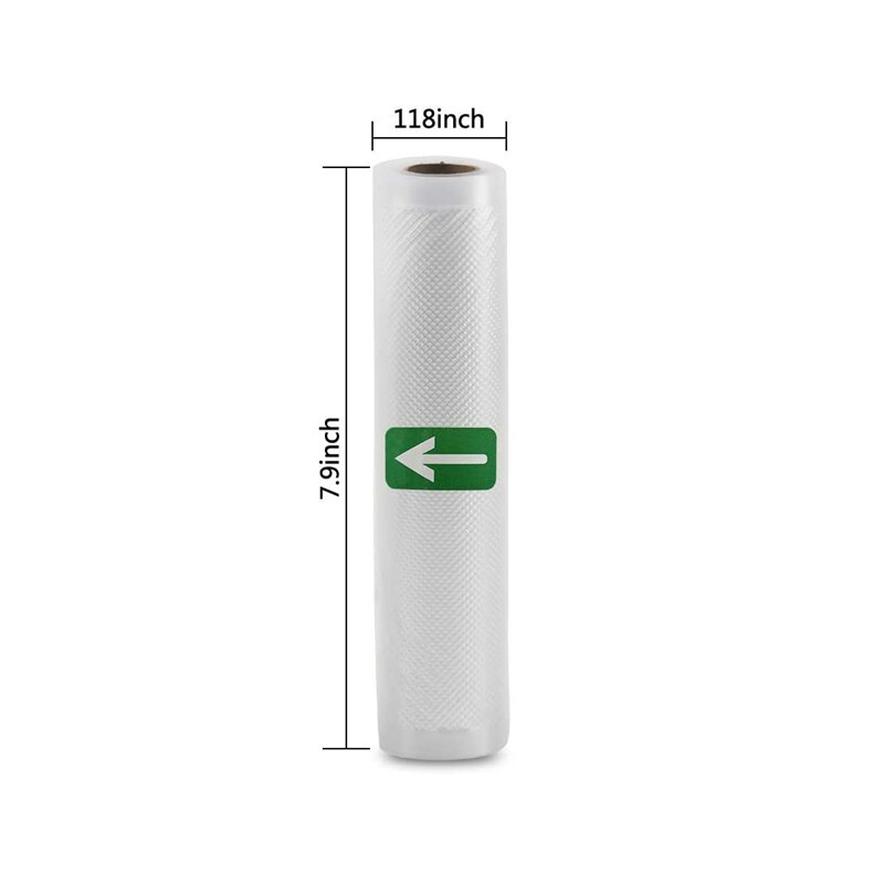 Portable Food Vacuum Sealer Packaging Machine Household Film Sealer Vacuum Packer Electric Food Vaccum Sealer: 20CMx5M bags / EU Plug