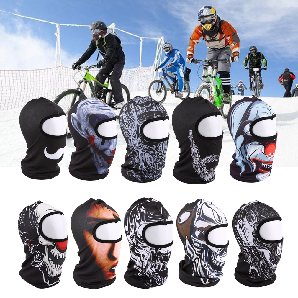 Grappige Fietsen Gezichtsmasker Mannen Vrouwen Outdoor Fietsen Apparatuur Zonnebrandcrème Stofdicht Anti-Wind Motorfiets Gezichtsmasker