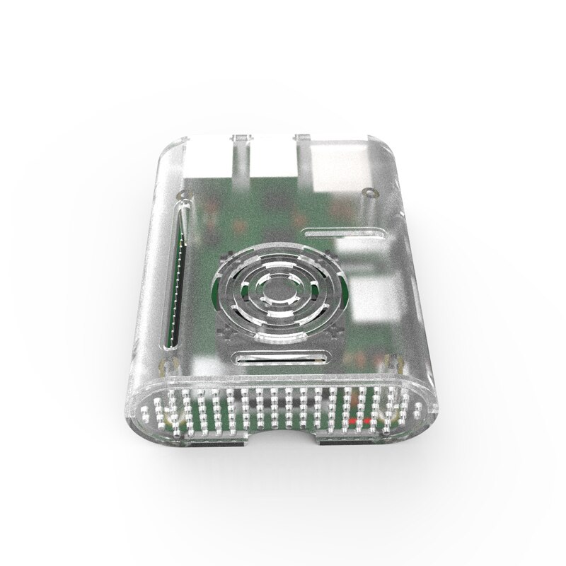 Aokin raspberry  pi 4 fodral, raspberry  pi 3 b plus fodral som är kompatibelt med raspberry  pi 2b, pi 3b
