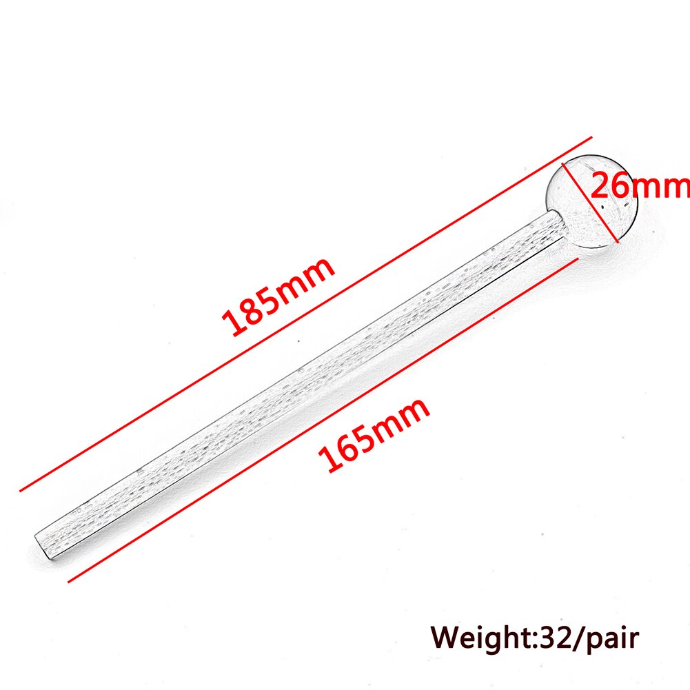 2pcs Tongue Drum Mallet Xylophone Marimba Drumstick Musical Percussion Instrument for Children Kids Adults