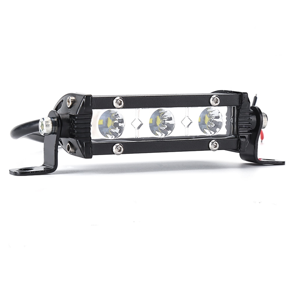 2 stk led bar 4 tommer led lys bar enkelt række arbejdslys spot stråle til kørsel offroad båd bil traktor lastbil 4 x 4 suv 12v 24v