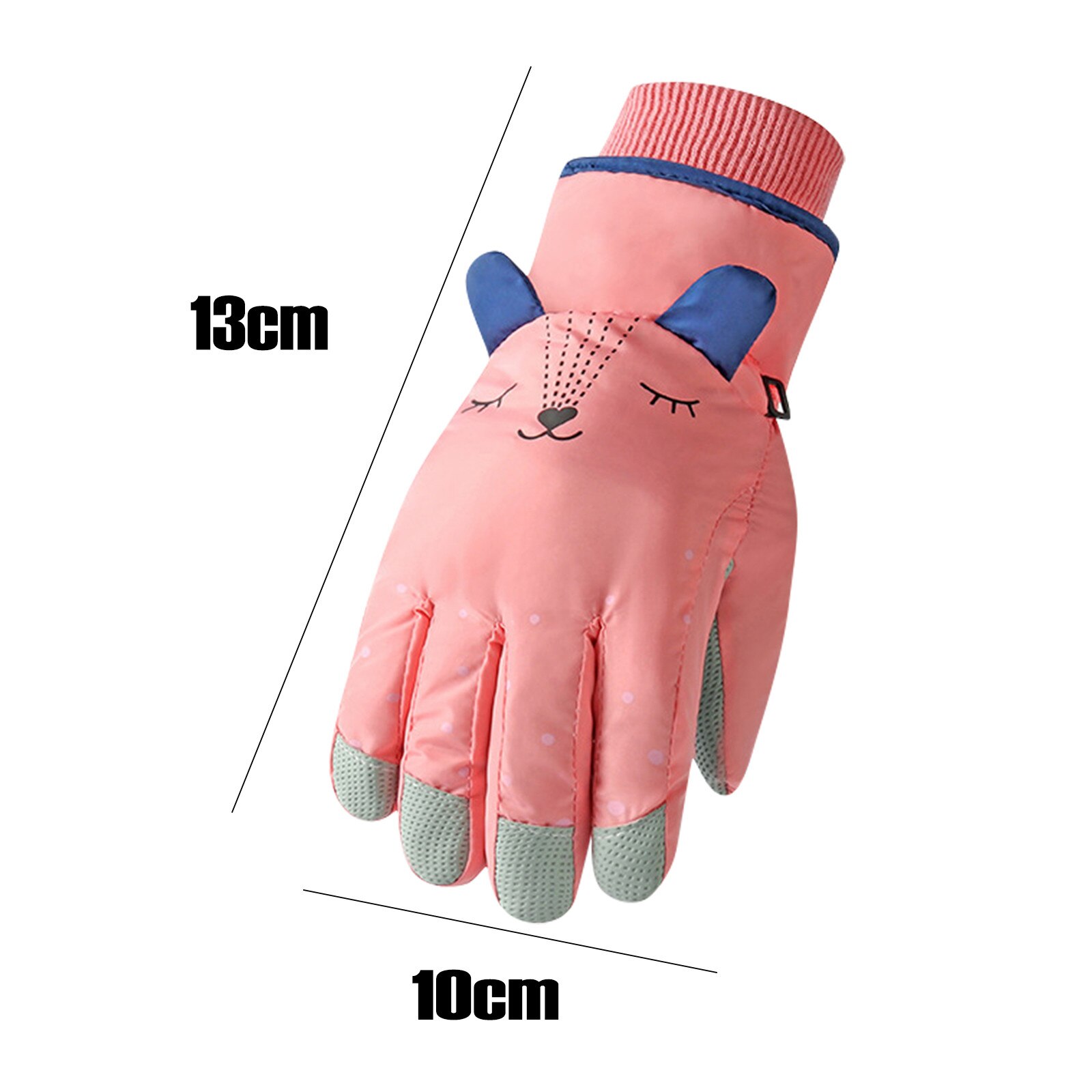 Children Mittens Glove Winter Gloves for Kids Boys Girls Snow Windproof Mittens Outdoor Sports Skiing Warm перчатки Cute Gants