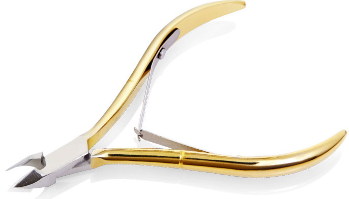 Pinpai Stainless Steel Nail Cuticle Scissor AAA HL 501 Gold Cuticle Nippers Manicure Remover Vietnamese Cutter Tool: Default Title