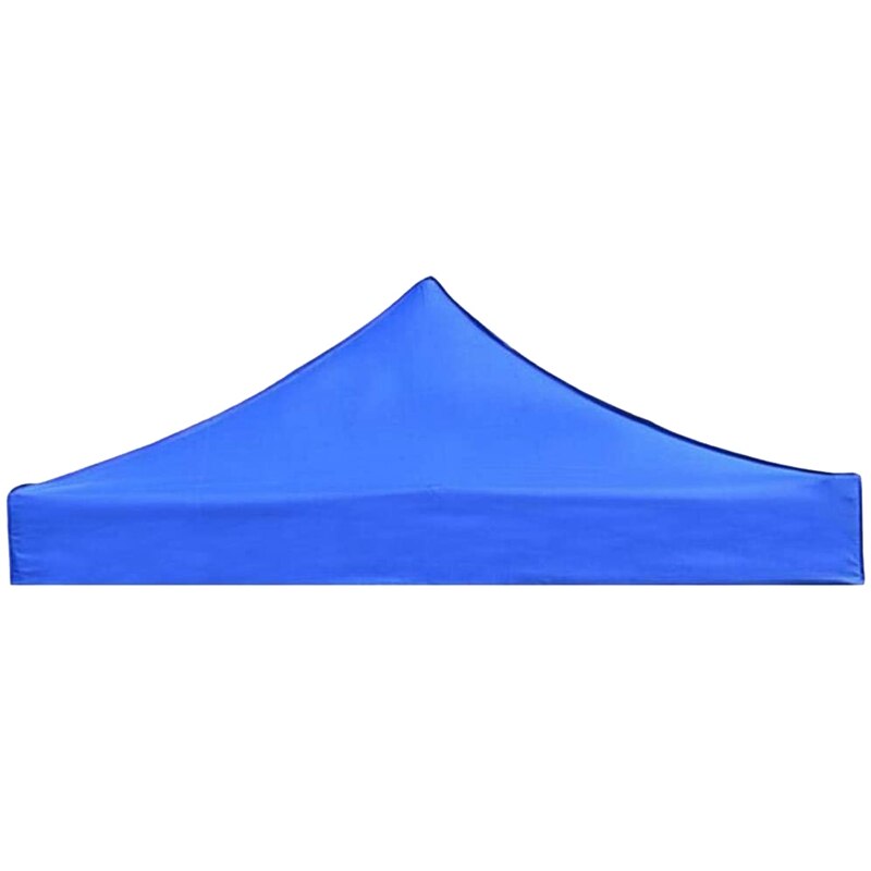 2X2M Canopy Top Cover Replacement Four-Corner Tent Cloth Foldable Rainproof Patio Pavilion Replacement: Blue