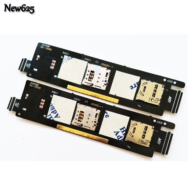 Single Dual Sim Flex Cable For ASUS Zenfone 6 A600CG A601CG Sim Card Adapter Reader Holder Slot Ribbon