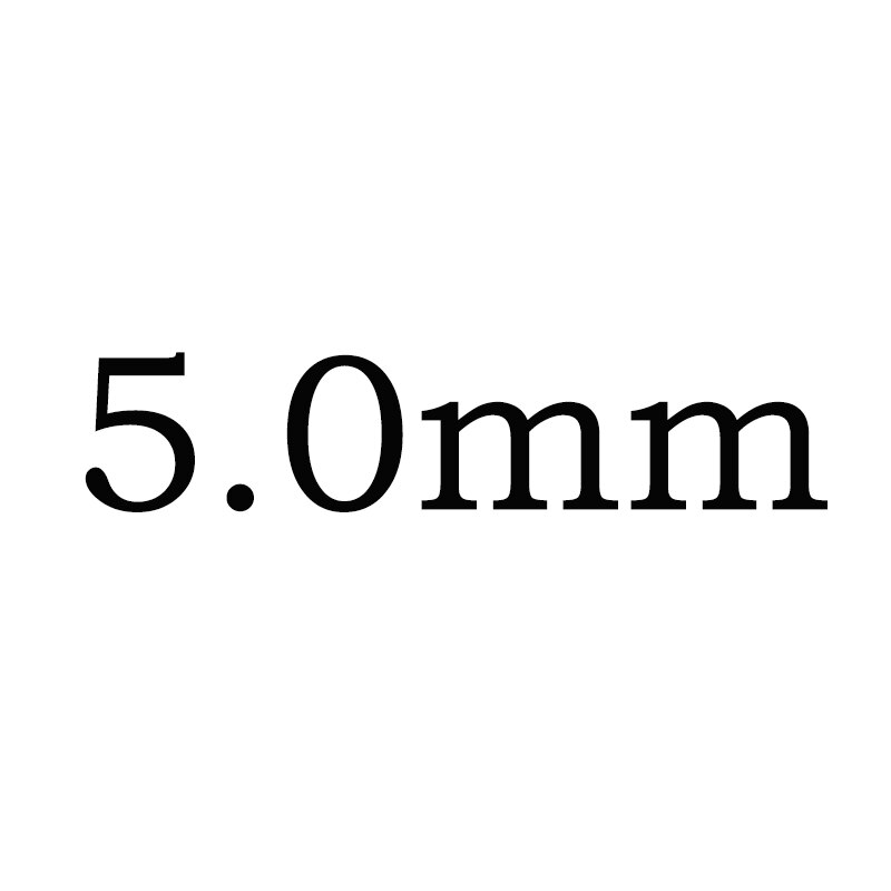 1000 Pcs Aaaaa Grade Ronde Witte Zirconia Steen Losse Cz Stenen Brilliant Synthetische Edelstenen Kralen Voor Sieraden Maken 0.6 ~ 7.5 Mm: 5.0mm 1000pcs