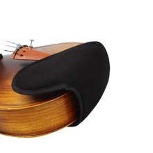 Viool Chin Schoudersteun Zachte Katoenen Pad Spons Cover Protector Voor 3/4 4/4 Brug Type Viool Fiddle Schouder Pad Accessoires