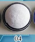 Jødisk kippah jødisk kuppel kippa juif cipa jerusalem israel jødisk liten hatt klær hodeplagg toque lokk håndlaget kipa kipot: 4