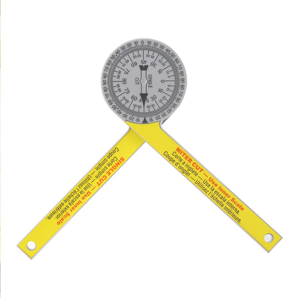 Woodworking Tools Protractor Saw Protractor Engraved Dial Scale Angle Portable Hand Tools
