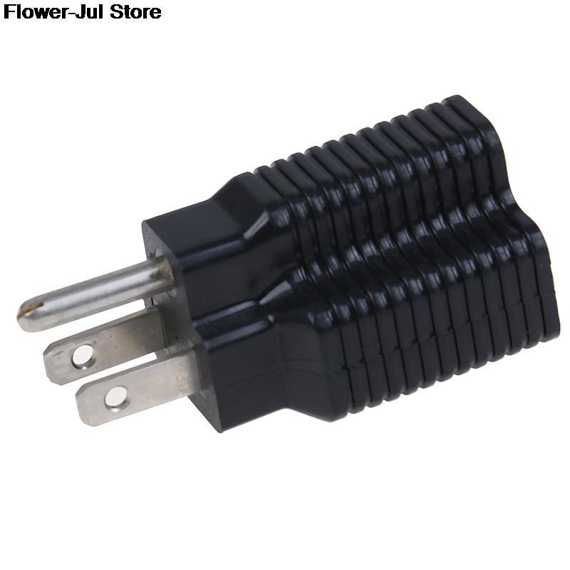 5-15P To 5-20R Adapter 15 Amp Household Plug to 20 Amp T-Blade Female Adapter 15 Amp Male To 20 Amp Female Plug Adapter