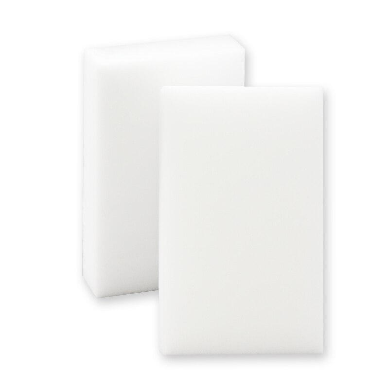 100 Stuks 100*60*20Mm Wit Melamine Spons Magische Spons Gum Voor Keuken Kantoor Badkamer Schoon Accessoire/Dish Cleaning Nano