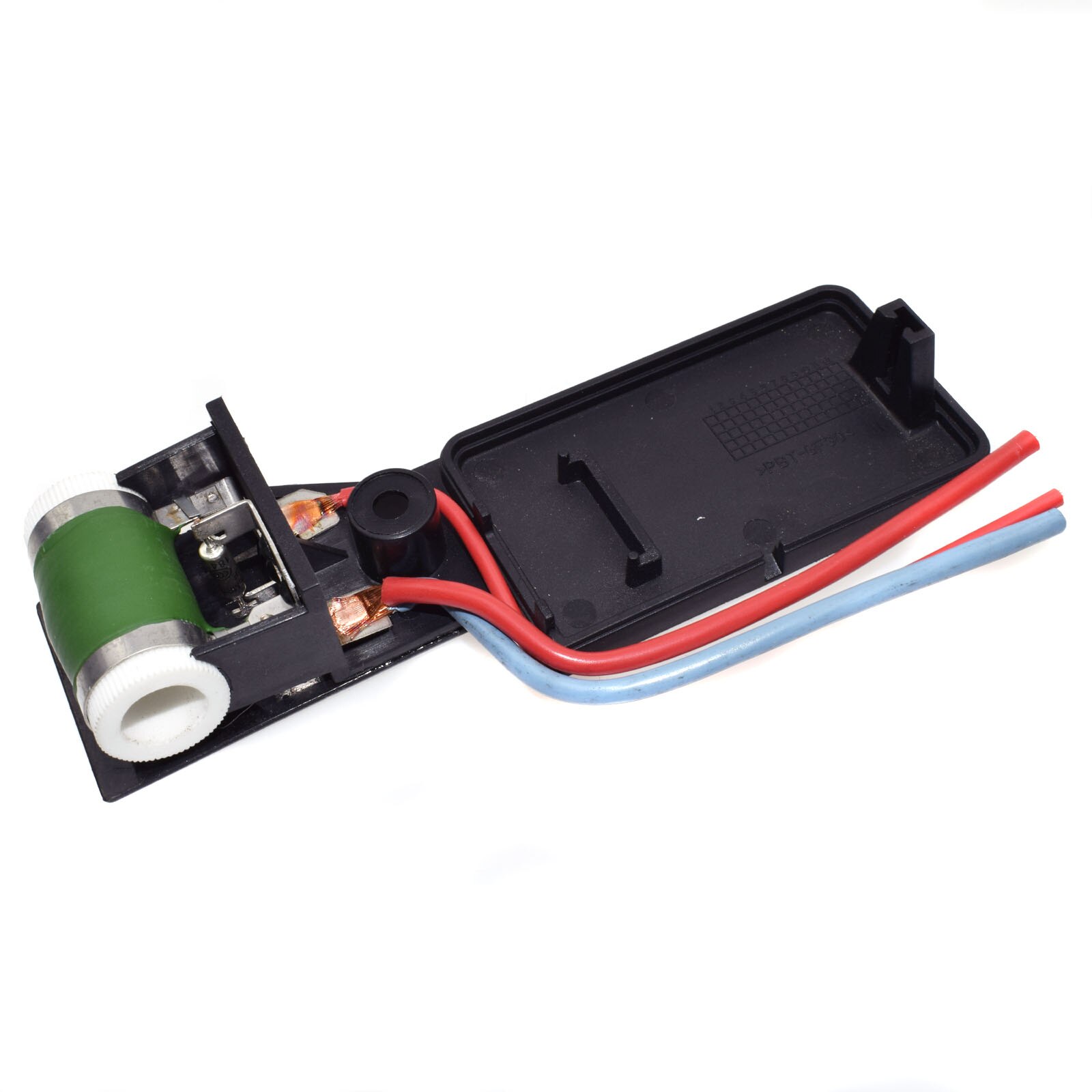 WOLFIGO Engine Cooling Fan Motor Blower Motor Resistor Radiator For Mini Cooper 2003 2004 2005 2006 2007 17117541092R