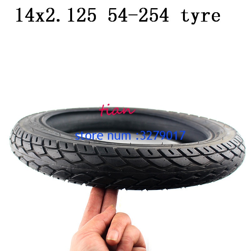 14x2.125 bike folging electric scooter tyre 14 x 2.125 tyre for Gas Electric Scooters 14 inch E-bike wheel tire