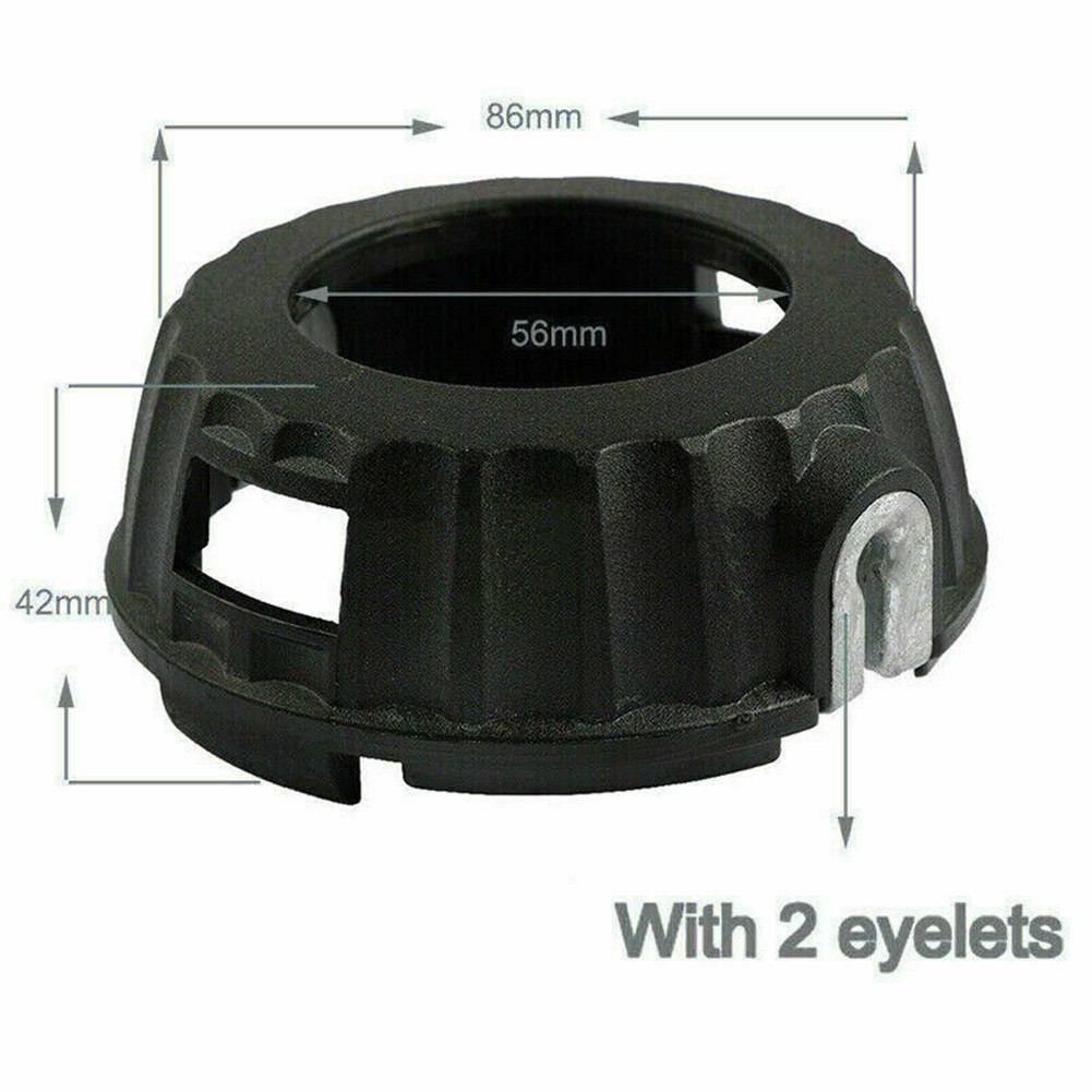 Trimmer Head Cover Black Trimmer Head Cover Compatible with For McCulloch B26Ps T26Cs MT260CLS Ensures Proper Functioning