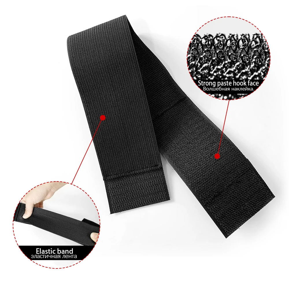 3PCS Kofferbak Organizer 40/50/60cm Magic Tapes Bevestiging Riem Opbergtas Vaste Auto interieur Opbergen Opruimen Gereedschap Auto Accessries