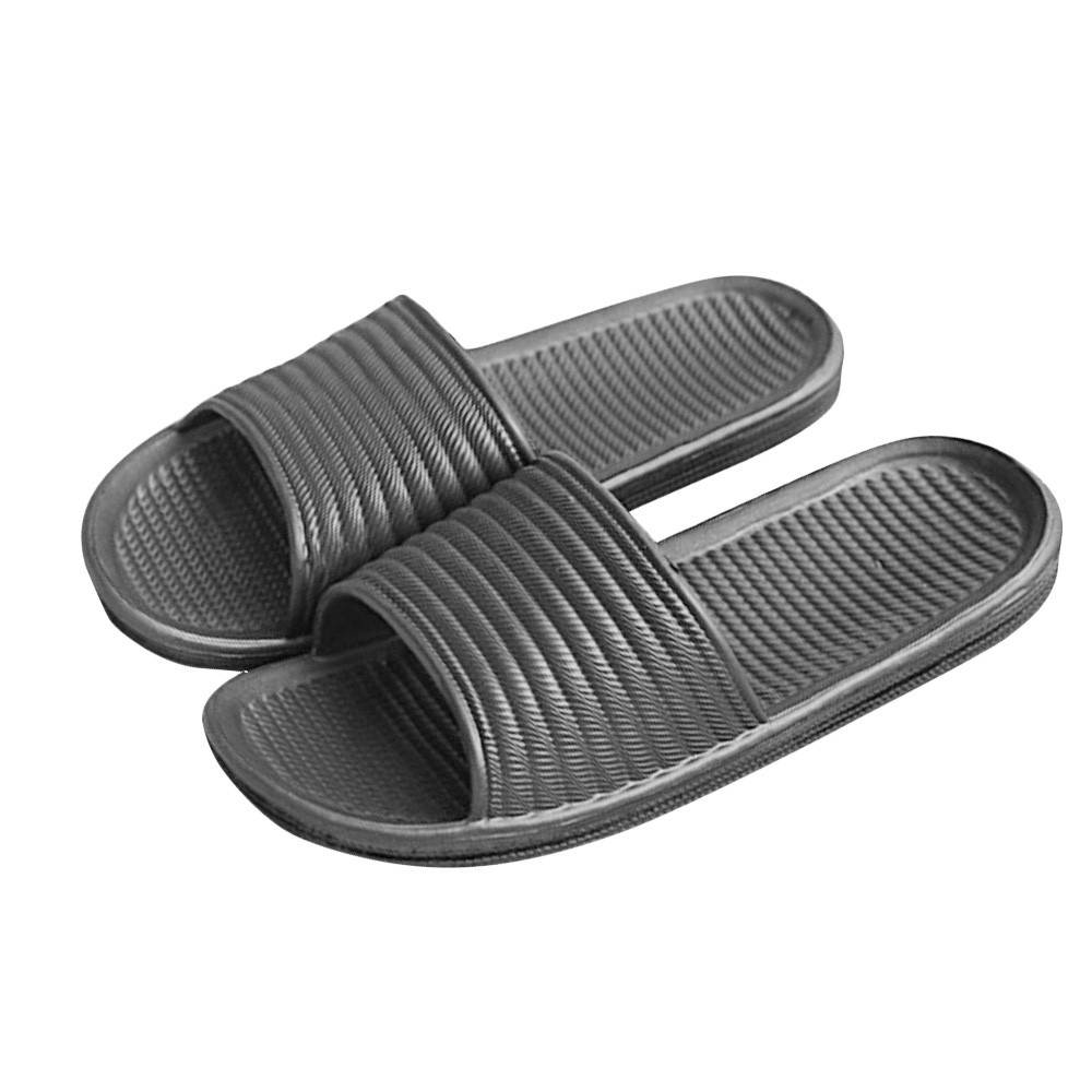 Zapatillas De casa para Hombre, chanclas De baño De verano, sandalias para interiores para Hombre, zapatillas antideslizantes para casa De ocio para Hombre A50: Gris / 44