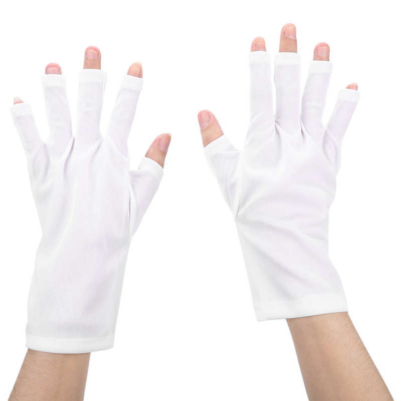 Gants de Protection UV pour manucure professionnelle, pour Nail Art, pour la Protection des mains de la plupart des gens, pour la randonnée