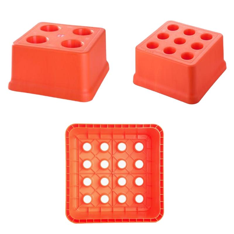 Q6PE 16/9/4 Holes Milling Cutter Storage Box Multifunctional Drill Bit Dispenser Splicing Organizer Case Tool Holders