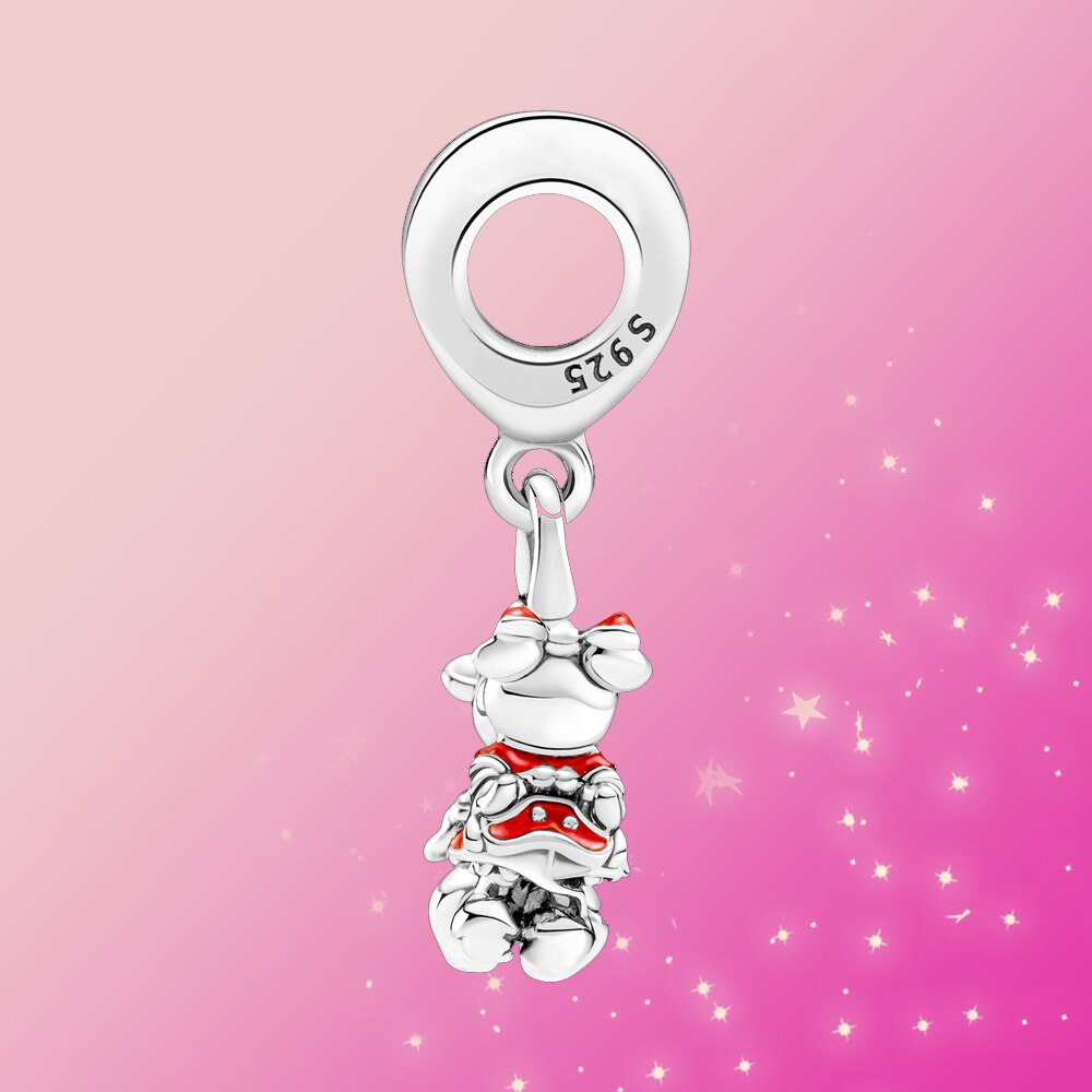 Charme 925 arco reator charme talão amá-lo 3000 vezes jóias caber pulseira os Vingadores，original para presente feminino: PASD41