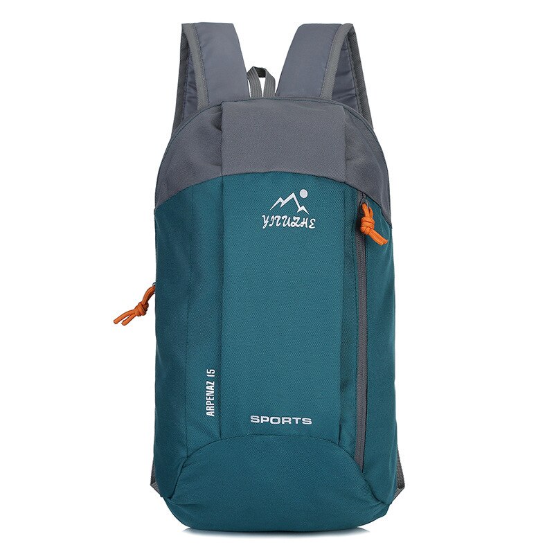 10L Outdoor Sport Licht Gewicht Waterdichte Rugzak Reizen Wandelen Tas Rits Verstelbare Riem Camping Knapzak Mannen Vrouwen Kind