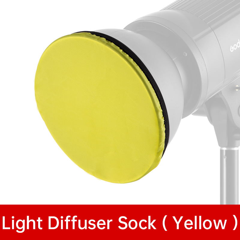 Chaussette diffuseur de lumière douce, 7 pouces, 180mm, 6 couleurs, filtre en tissu pour montage Bowens, réflecteur Standard, diffuseur, plat d'ombre, grille en nid d'abeille: Or