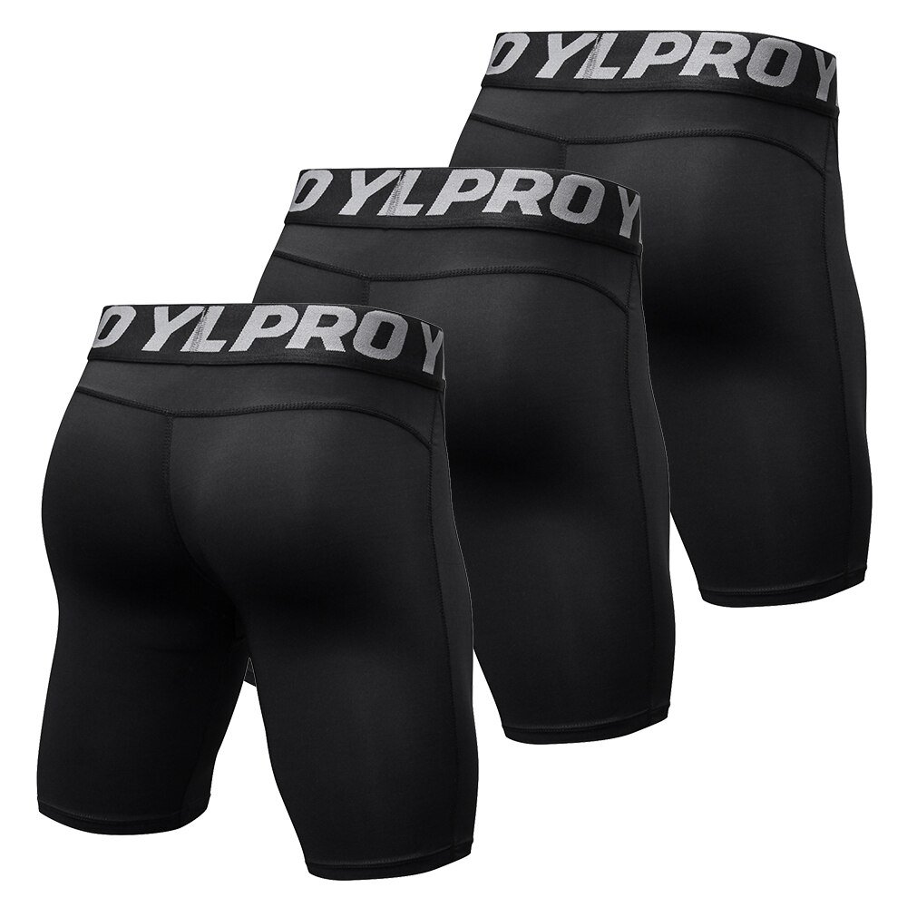 Pantaloncini da compressione da uomo 3 Pack intimo da allenamento attivo ciclismo ciclismo pantaloncini da mtb pantaloncini da mountain bike da esterno