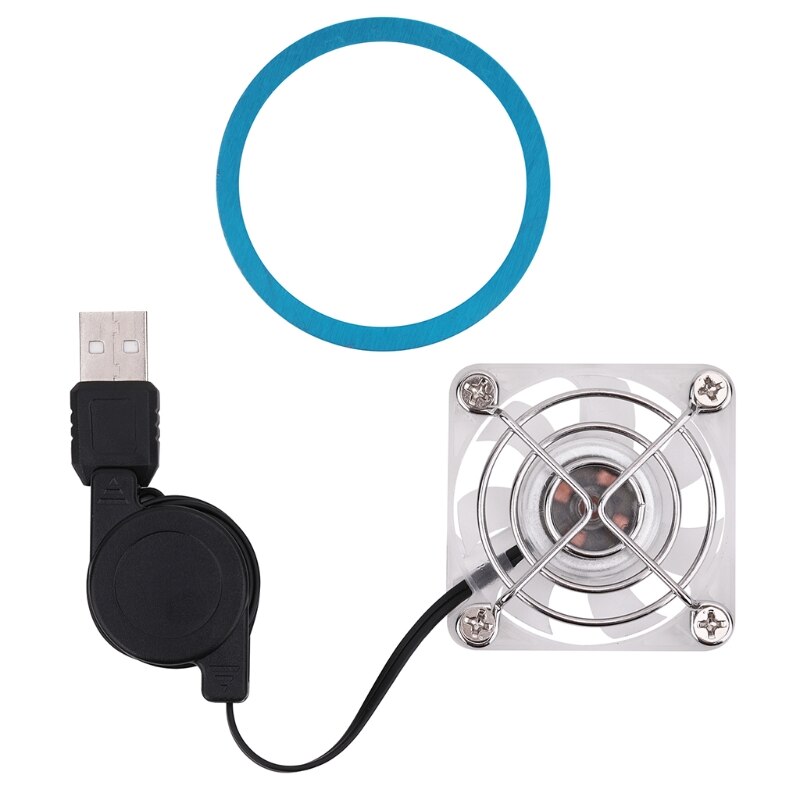 Mini Mobile Phone Cooling Fan Magnetic USB Charging Cell Phone Cooler for Phone Pad Gaming Quiet Silence