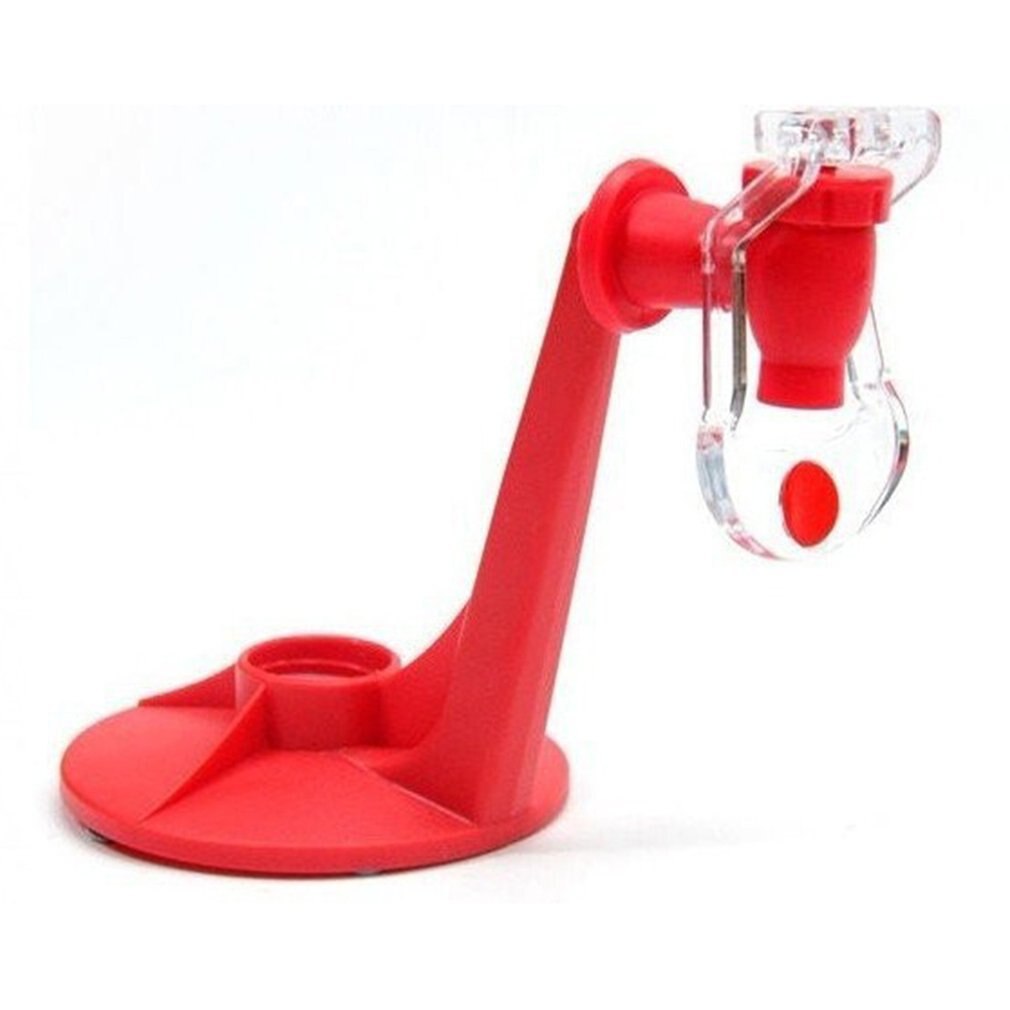 Coca-cola fles omgekeerde waterdispenser drinkfontein drankautomaat schakelaar drinkwater frisdrankdrinker